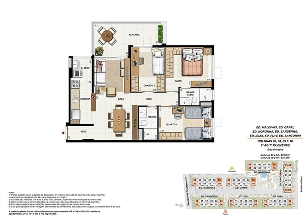 Planta AP09 | Ocean Pontal Residence – Recreio dos Bandeirantes - Rio de Janeiro - Rio de Janeiro Planta AP09 | Ocean Pontal Residence – Apartamento no Recreio dos Bandeirantes - Rio de Janeiro - Rio de Janeiro