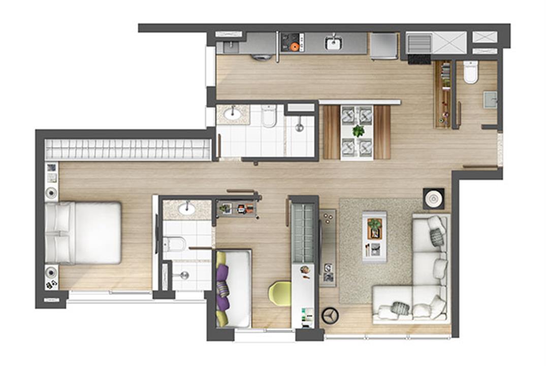 Apartamento 2 suítes 80m² | Axis - Home – Altos de Petrópolis - Porto Alegre - Rio Grande do Sul Apartamento 2 suítes 80m² | Axis - Home – Apartamento no Altos de Petrópolis - Porto Alegre - Rio Grande do Sul