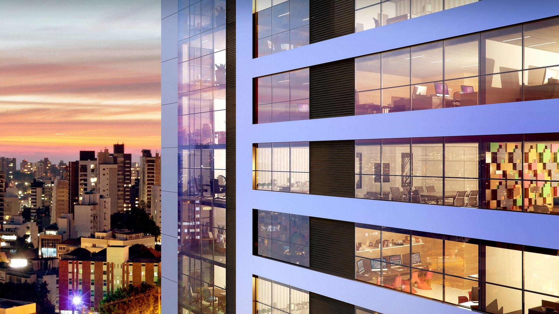 Fachada | Axis - Office – Apartamento	no  Altos de Petrópolis - Porto Alegre - Rio Grande do Sul