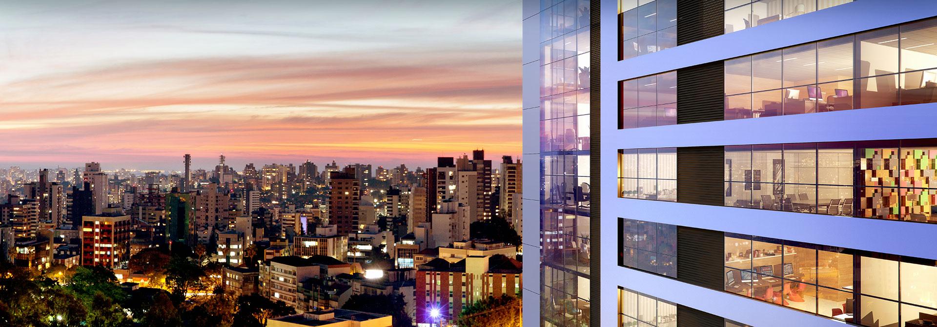 Fachada | Axis - Office – Apartamento	no  Altos de Petrópolis - Porto Alegre - Rio Grande do Sul