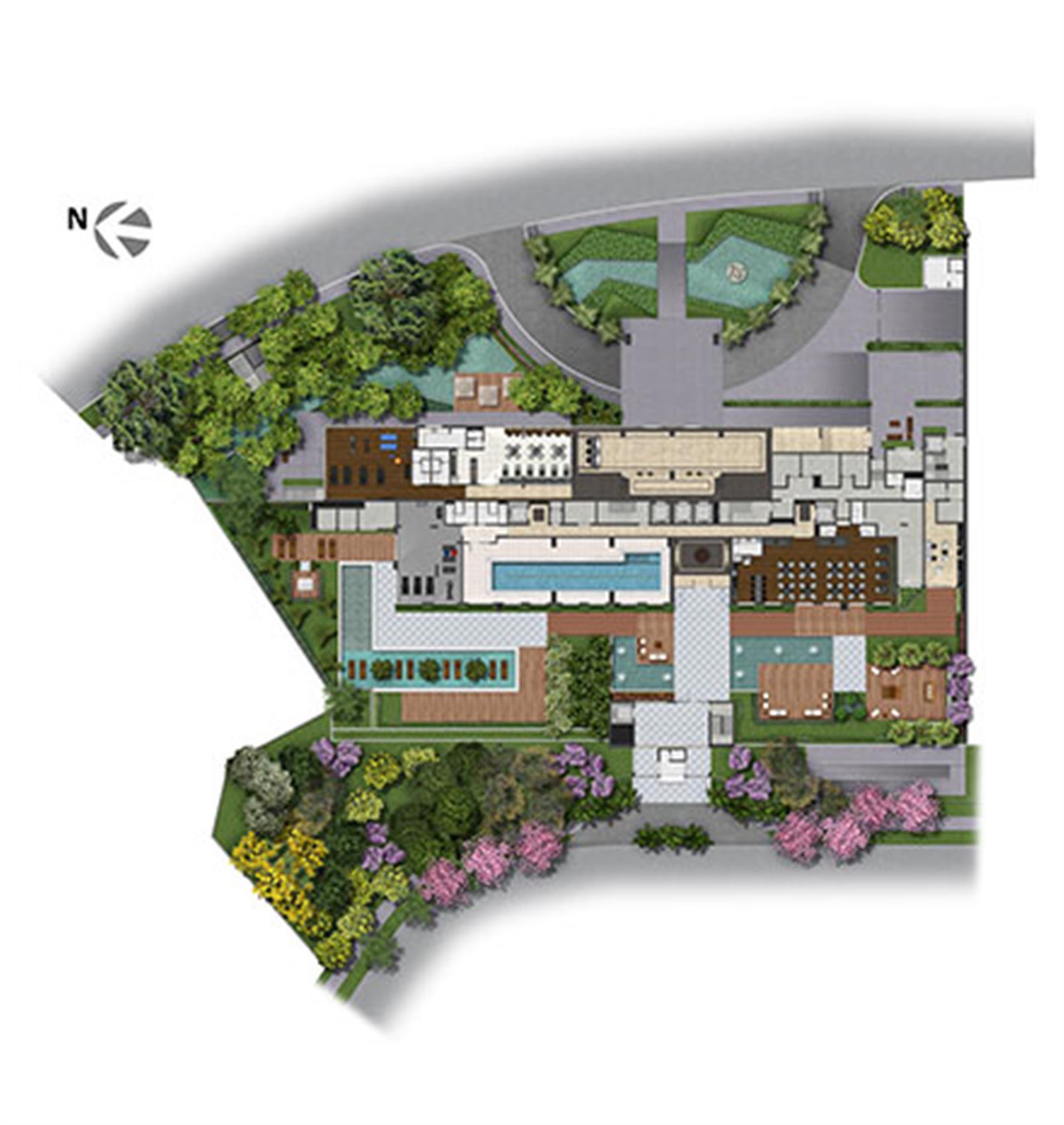 Implantação | Axis - Office – Altos de Petrópolis - Porto Alegre - Rio Grande do Sul Implantação | Axis - Office – Apartamento no Altos de Petrópolis - Porto Alegre - Rio Grande do Sul