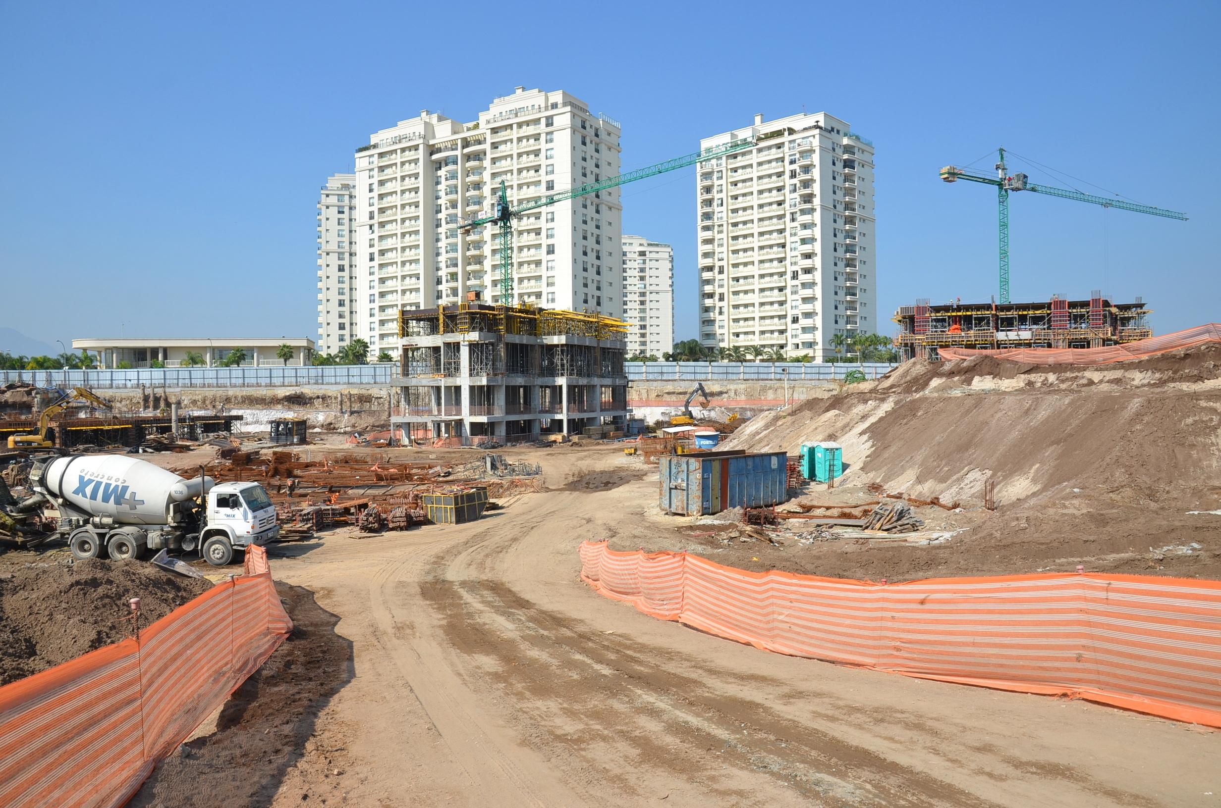 Início das obras | Riserva Golf Vista Mare Residenziale – Apartamento	na  Barra da Tijuca - Rio de Janeiro - Rio de Janeiro