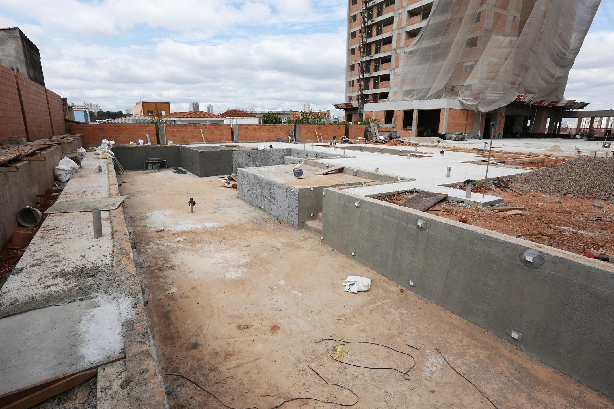 Início das obras | Riserva Golf Vista Mare Residenziale – Apartamento	na  Barra da Tijuca - Rio de Janeiro - Rio de Janeiro