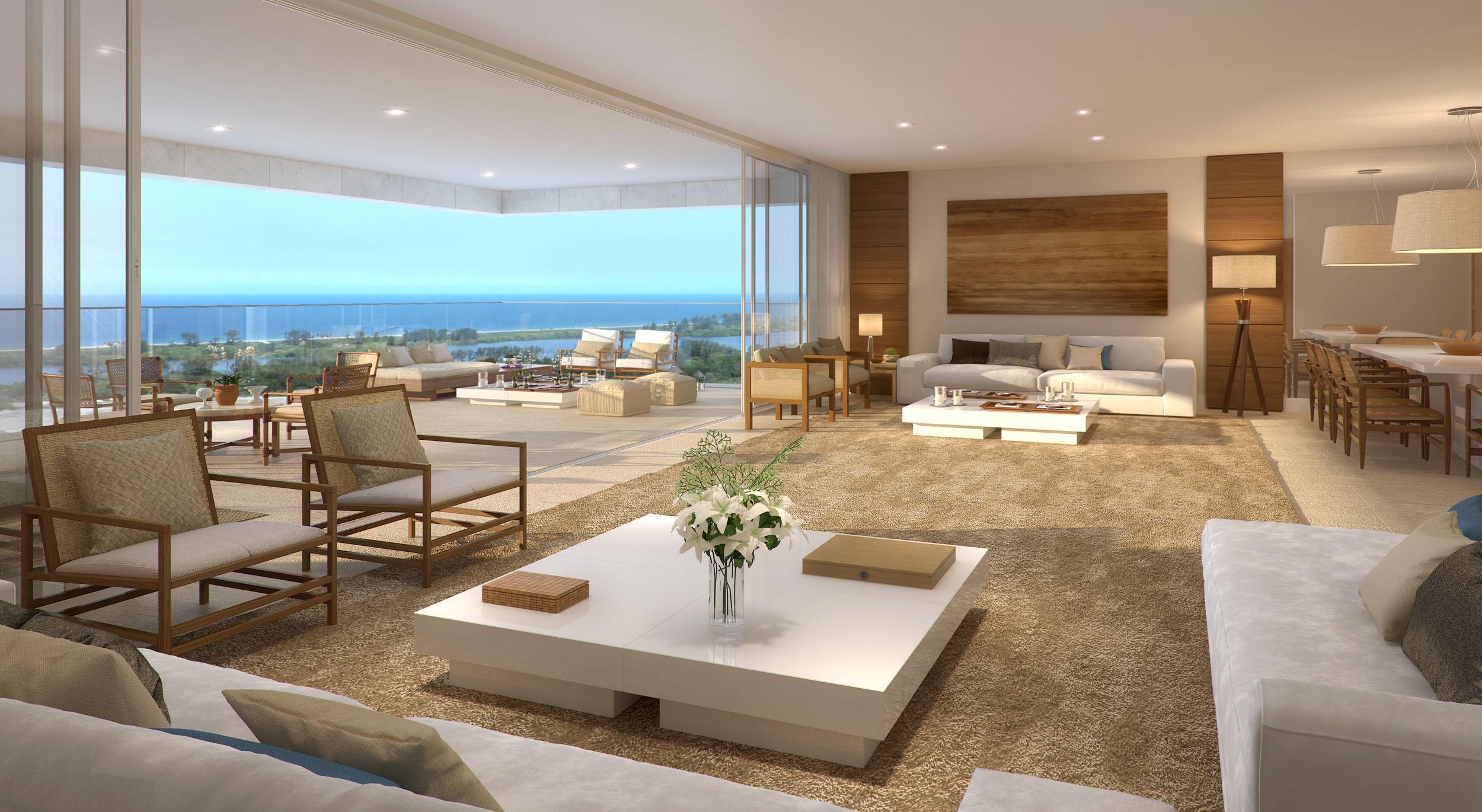 Fachada | Riserva Golf Vista Mare Residenziale – Apartamento	na  Barra da Tijuca - Rio de Janeiro - Rio de Janeiro