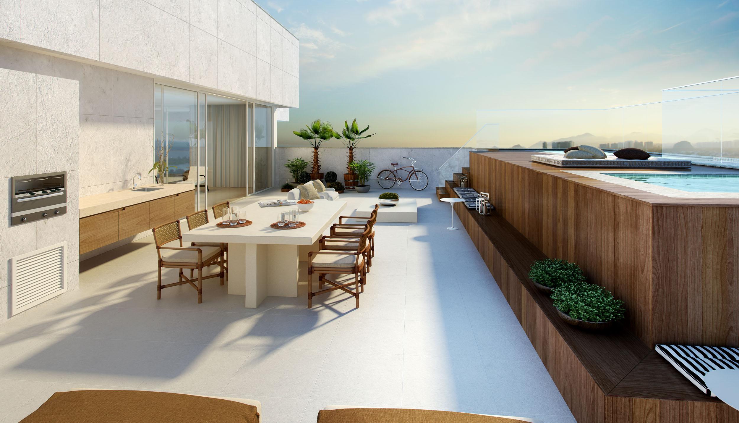 Fachada | Riserva Golf Vista Mare Residenziale – Apartamento	na  Barra da Tijuca - Rio de Janeiro - Rio de Janeiro