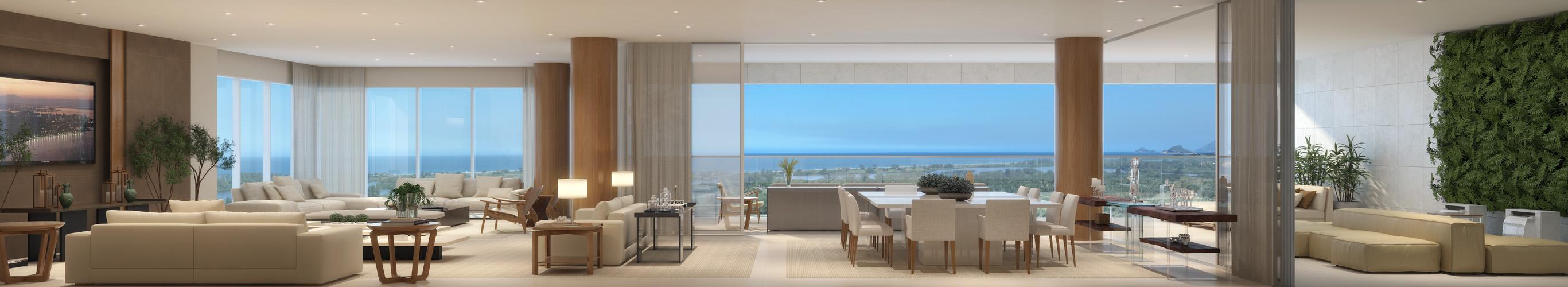 Fachada | Riserva Golf Vista Mare Residenziale – Apartamento	na  Barra da Tijuca - Rio de Janeiro - Rio de Janeiro