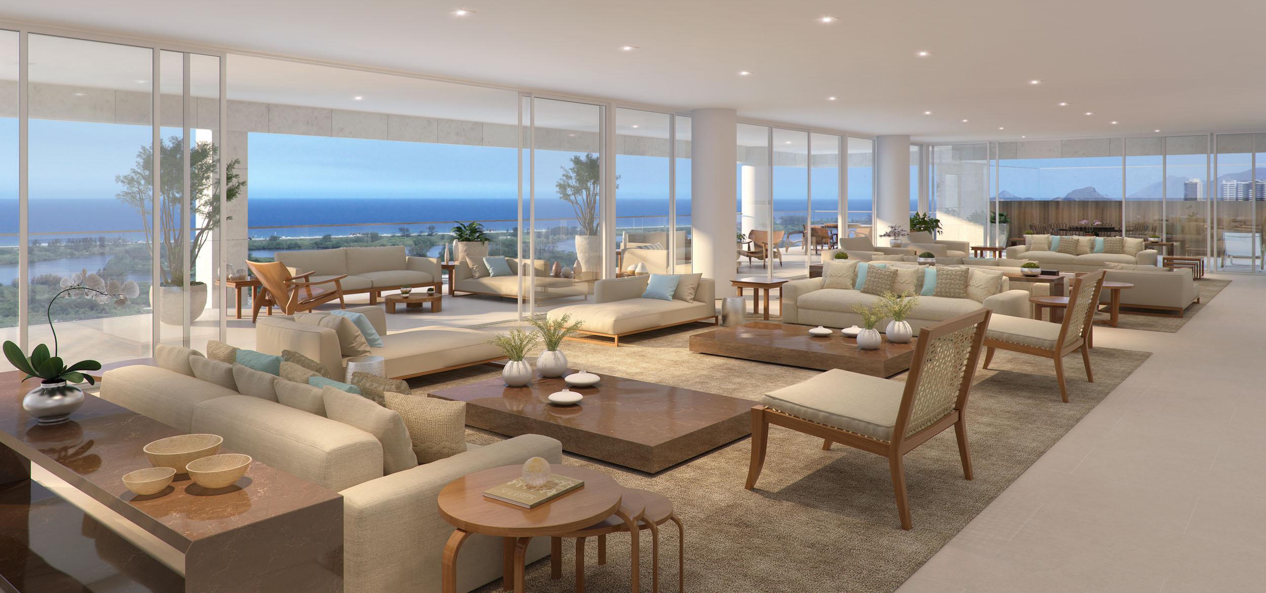 Fachada | Riserva Golf Vista Mare Residenziale – Apartamento	na  Barra da Tijuca - Rio de Janeiro - Rio de Janeiro