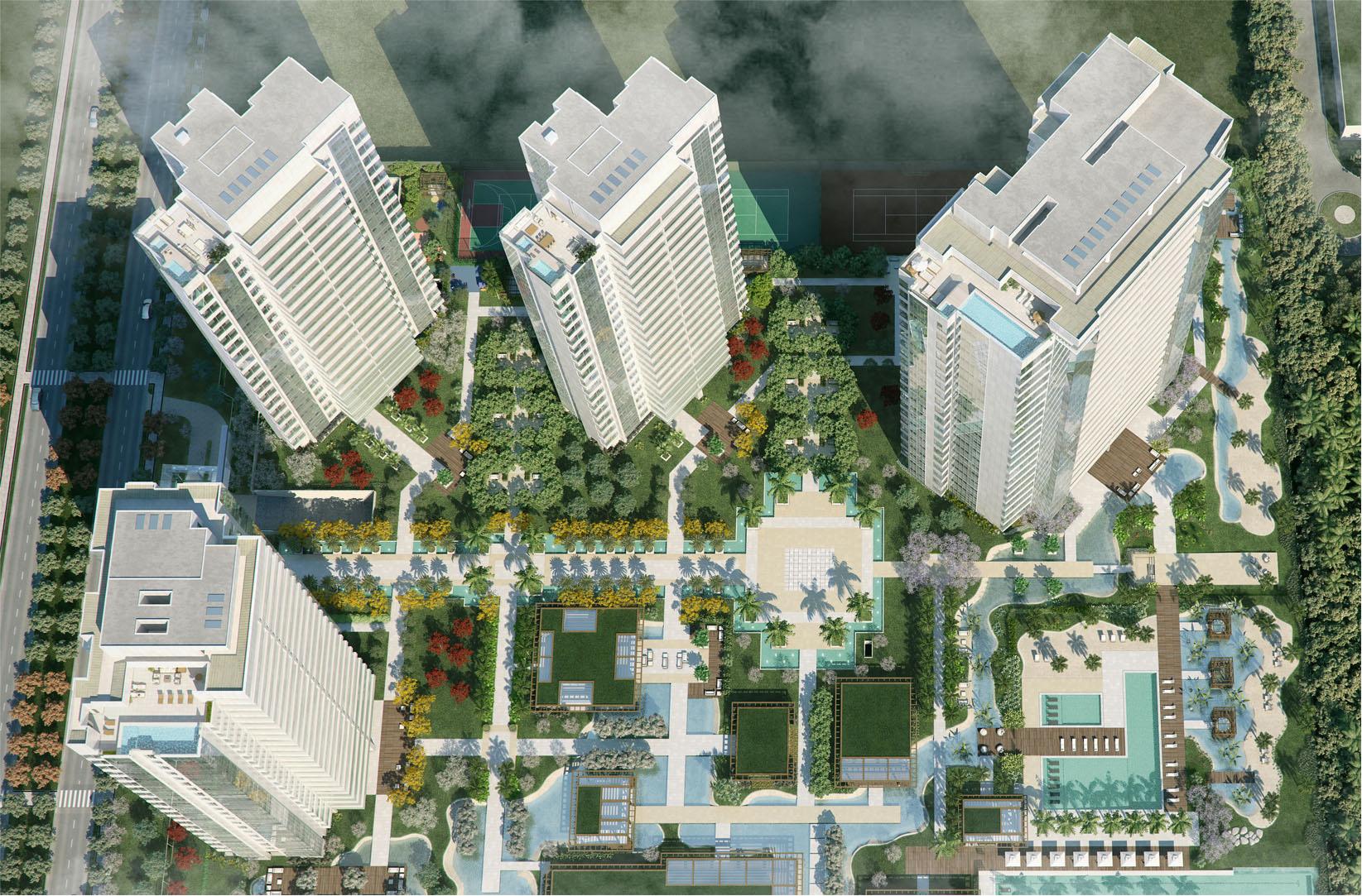 Fachada | Riserva Golf Vista Mare Residenziale – Apartamento	na  Barra da Tijuca - Rio de Janeiro - Rio de Janeiro