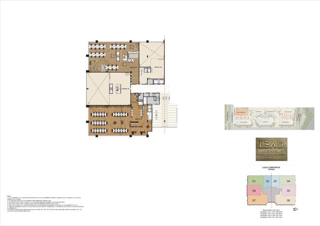 Lead Corporate Térreo  | Lead Américas Business – Salas Comerciais na  Barra da Tijuca - Rio de Janeiro - Rio de Janeiro