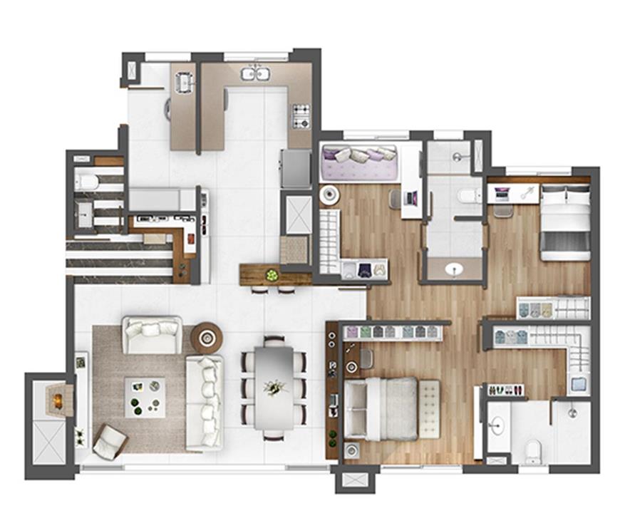 Apto 126m² opção decorado | Porto Alegre Incomparável – Altos de Petrópolis - Porto Alegre - Rio Grande do Sul Apto 126m² opção decorado | Porto Alegre Incomparável – Apartamento no Altos de Petrópolis - Porto Alegre - Rio Grande do Sul