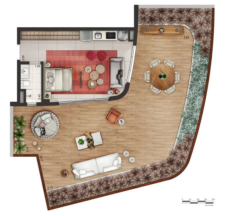 Garden P5 | Cyrela by Pininfarina – Vila Olímpia - São Paulo - São Paulo Garden P5 | Cyrela by Pininfarina – Apartamento na Vila Olímpia - São Paulo - São Paulo
