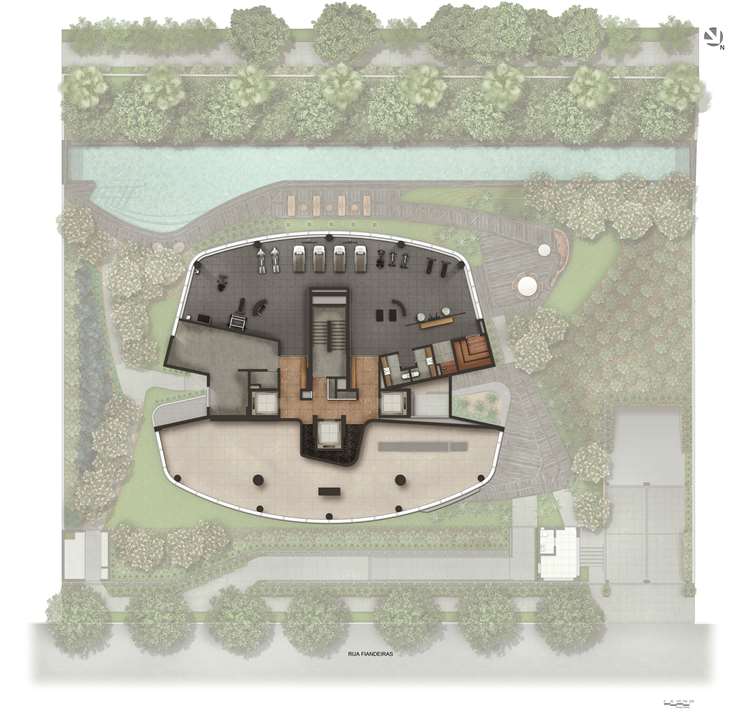 Mezanino | Cyrela by Pininfarina – Vila Olímpia - São Paulo - São Paulo Mezanino | Cyrela by Pininfarina – Apartamento na Vila Olímpia - São Paulo - São Paulo
