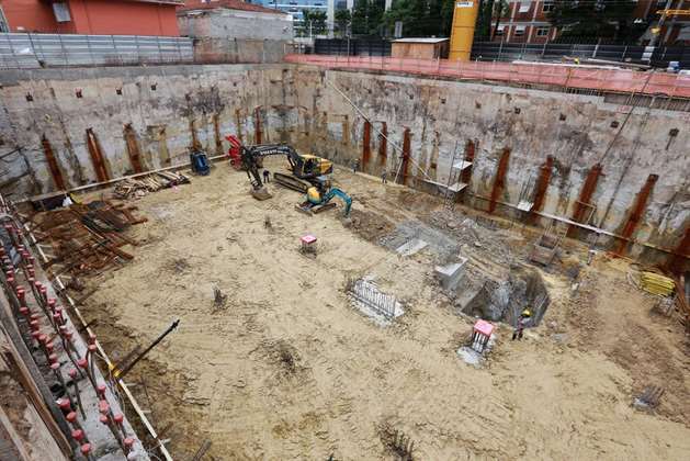 Início das obras | Cyrela by Pininfarina – Apartamento	na  Vila Olímpia - São Paulo - São Paulo