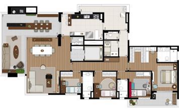 SKR Campo Belo Planta Tipo A rotacionada | Tom 1102 – Apartamento no  Campo Belo - São Paulo - São Paulo