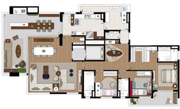 SKR Campo Belo Planta Tipo B rotacionada | Tom 1102 – Apartamento no  Campo Belo - São Paulo - São Paulo