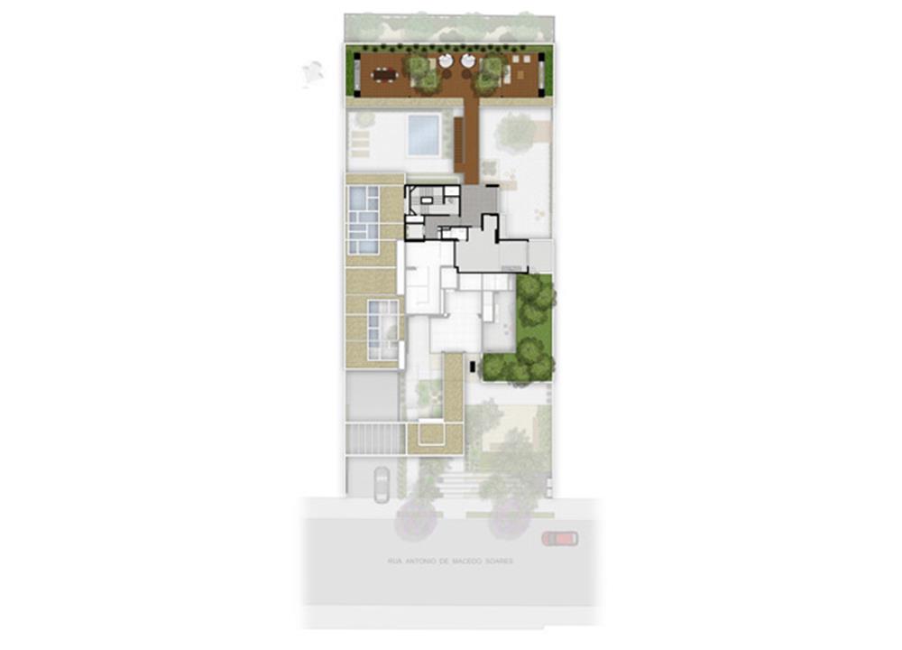SKR Campo Belo Planta Mezanino | Tom 1102 – Campo Belo - São Paulo - São Paulo SKR Campo Belo Planta Mezanino | Tom 1102 – Apartamento no Campo Belo - São Paulo - São Paulo