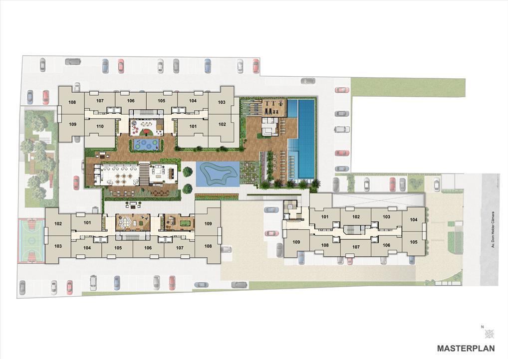 Masterplan | Nobre Norte Clube Residencial – Grande Méier - Rio de Janeiro - Rio de Janeiro Masterplan | Nobre Norte Clube Residencial – Apartamento no Grande Méier - Rio de Janeiro - Rio de Janeiro