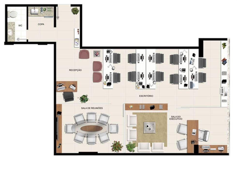 Planta 86,78 m² | América Centro Empresarial – Mata da Praia - Vitória - Espírito Santo Planta 86,78 m² | América Centro Empresarial – Salas Comerciais na Mata da Praia - Vitória - Espírito Santo