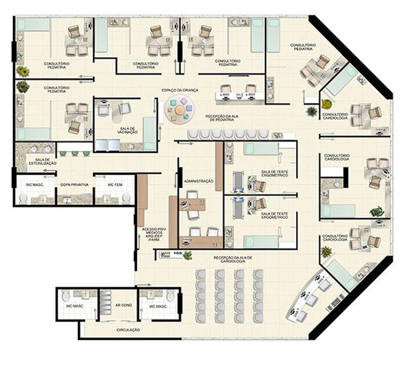 Planta 343,09 m² | América Centro Empresarial – Mata da Praia - Vitória - Espírito Santo Planta 343,09 m² | América Centro Empresarial – Salas Comerciais na Mata da Praia - Vitória - Espírito Santo