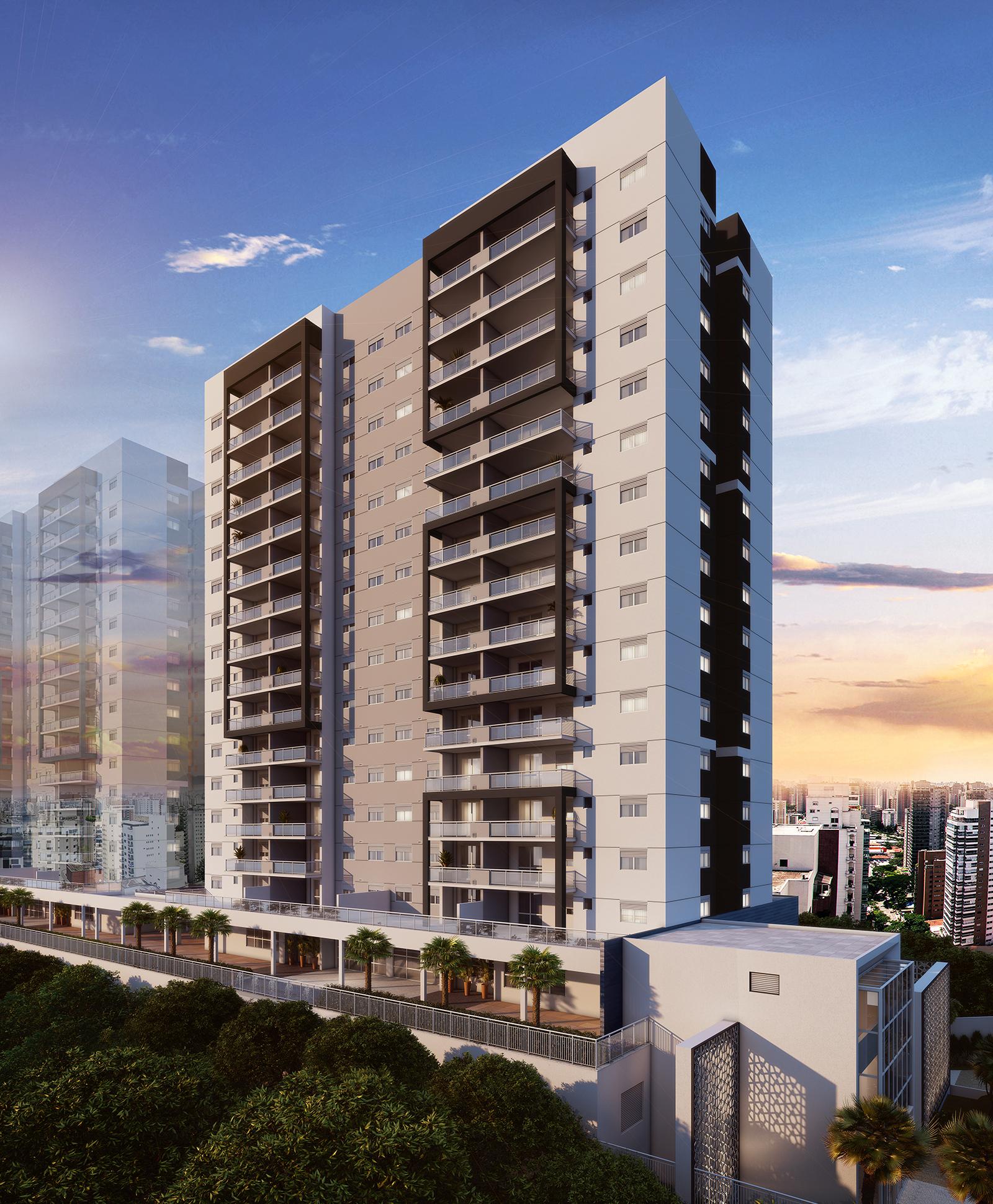 Fachada | Panamerica Brickell – Apartamento	em  Santo Amaro - São Paulo - São Paulo