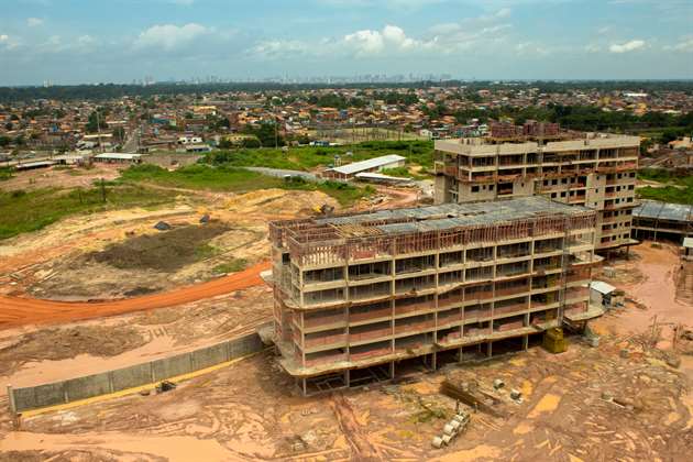 Início das obras | Jardim de Valencia – Apartamento	no  Parque Verde - Belém - Pará