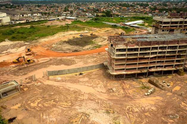 Início das obras | Jardim de Valencia – Apartamento	no  Parque Verde - Belém - Pará