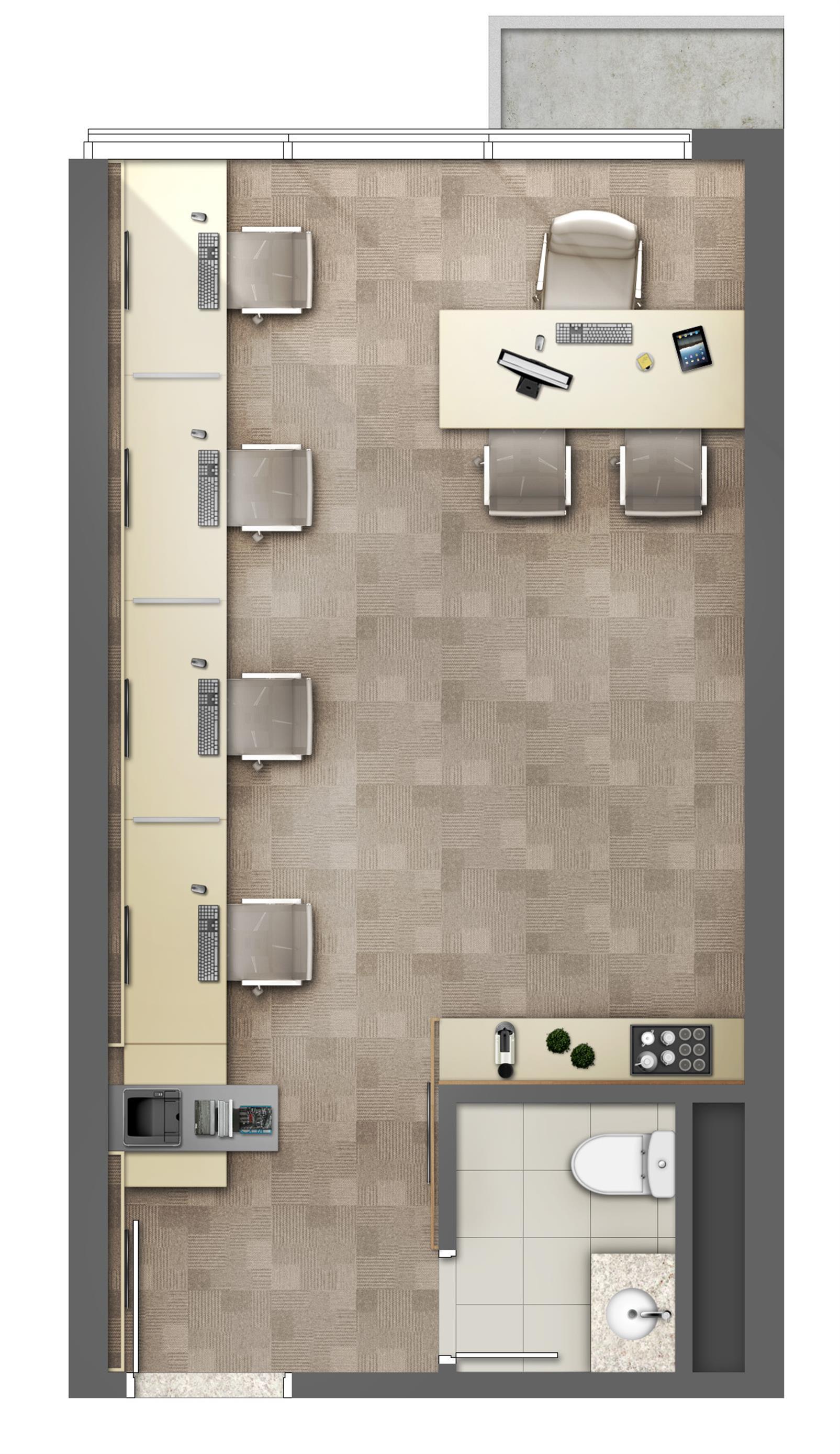 Empresa de Softwares Médicos - Área 31m² - Torre Norte Office | MEDPLEX - Torre Norte  – Salas Comerciais	no  Centro do Eixo Hospitalar  - Porto Alegre - Rio Grande do Sul