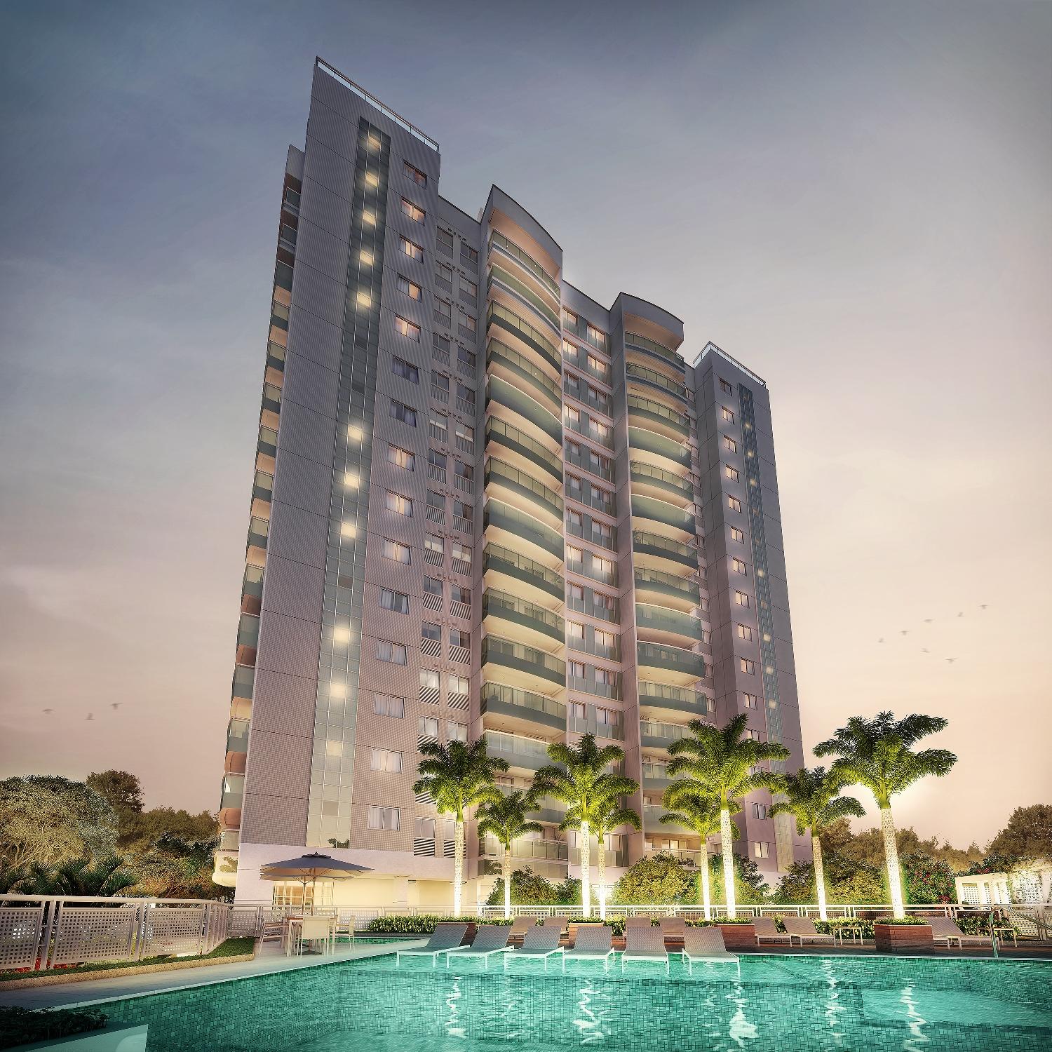 Fachada | IN SIDE PENÍNSULA HOME DESIGN – Apartamento	na  Barra da Tijuca - Rio de Janeiro - Rio de Janeiro