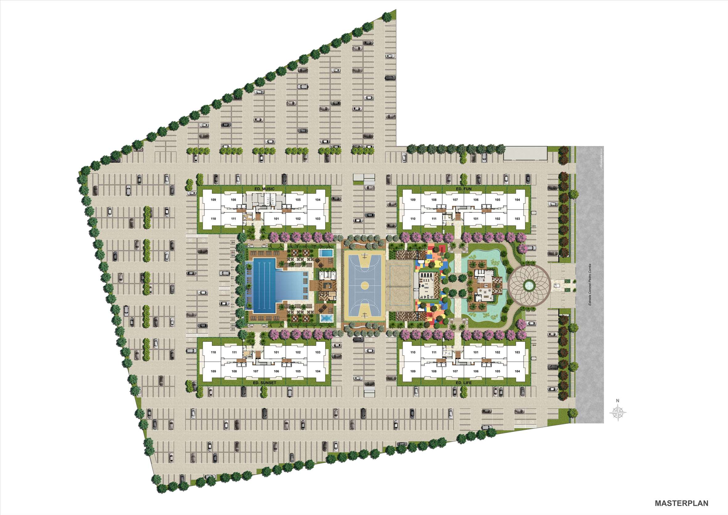 MASTERPLAN | RJZ Cyrela Like Residencial Club – Apartamento da  Barra Olímpica - Rio de Janeiro - Rio de Janeiro