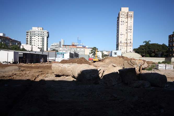 Início das obras | MEDPLEX - Torre Sul – Salas Comerciais	no  Centro do Eixo Hospitalar  - Porto Alegre - Rio Grande do Sul