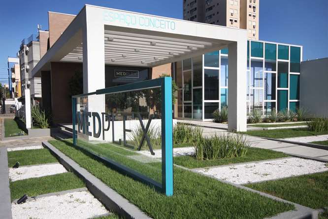 Início das obras | MEDPLEX - Torre Sul – Salas Comerciais	no  Centro do Eixo Hospitalar  - Porto Alegre - Rio Grande do Sul