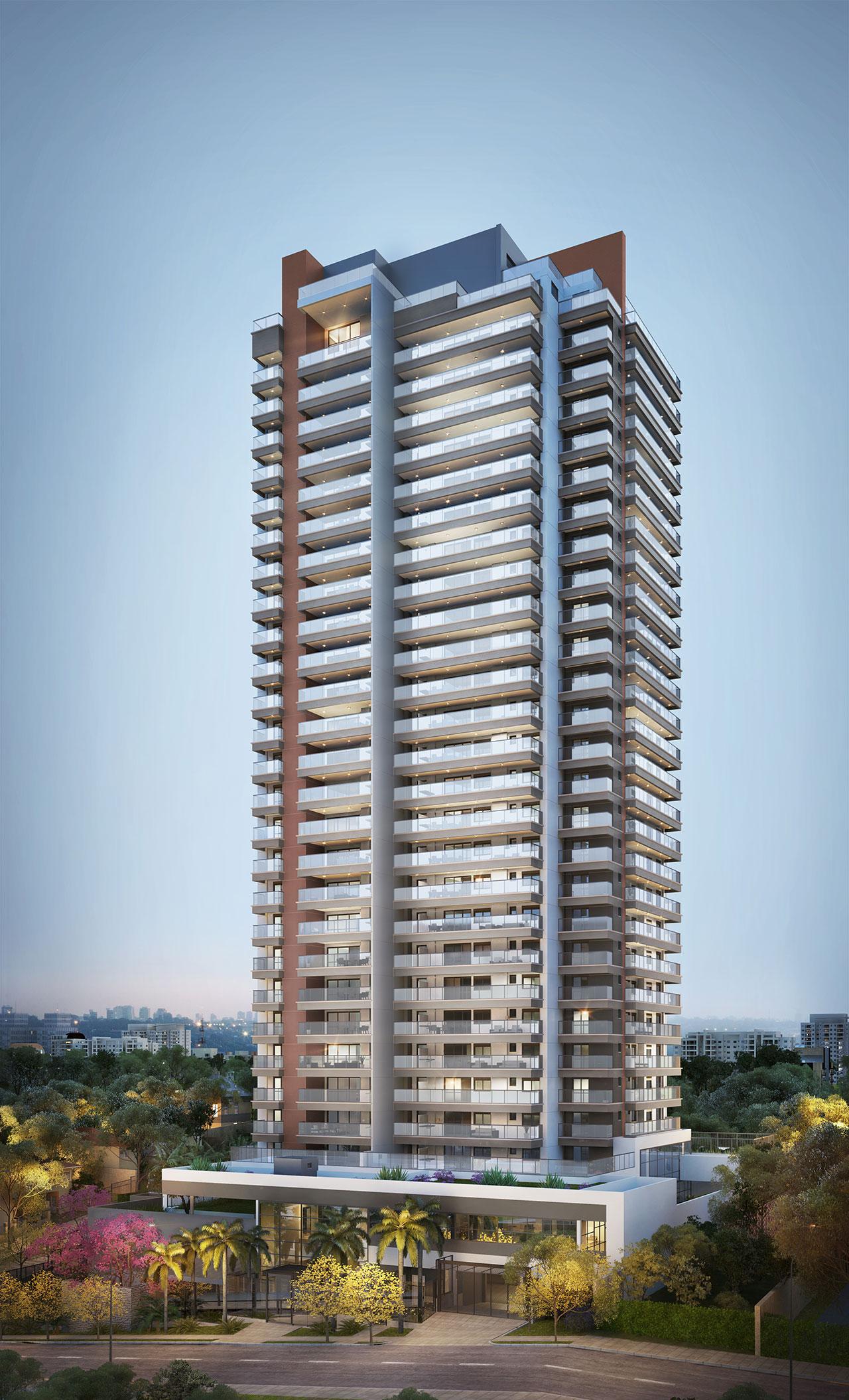 Fachada | Atmosfera – Apartamento	no  Bosque da Saúde - São Paulo - São Paulo