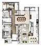 Planta tipo 165m² | 3 suítes | 3 vagas | elevador privativo | Atmosfera – Apartamento no  Bosque da Saúde - São Paulo - São Paulo