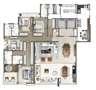 PLANTA TIPO   FINAL 1 – 278m² | One Sixty – Apartamento na  Região da Faria Lima - São Paulo - São Paulo
