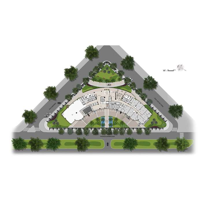 Planta 2º Pavimento | MedPlex Belo Horizonte – Santo Agostinho - Belo Horizonte - Minas Gerais Planta 2º Pavimento | MedPlex Belo Horizonte – Salas Comerciais no Santo Agostinho - Belo Horizonte - Minas Gerais