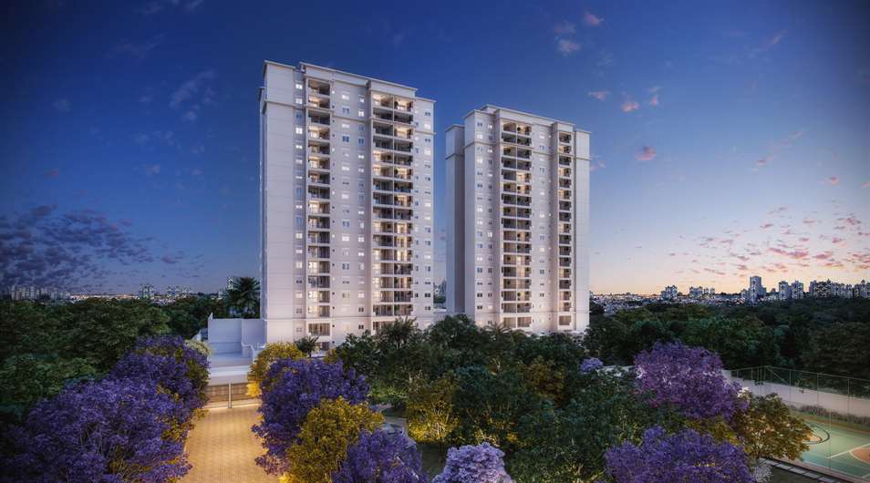 Fachada | Living Wish – Apartamento	em  Santo Amaro - São Paulo - São Paulo