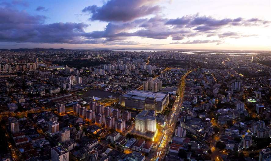 Fachada | Medplex Eixo Norte – Salas Comerciais	na   Av. Assis Brasil - Porto Alegre - Rio Grande do Sul