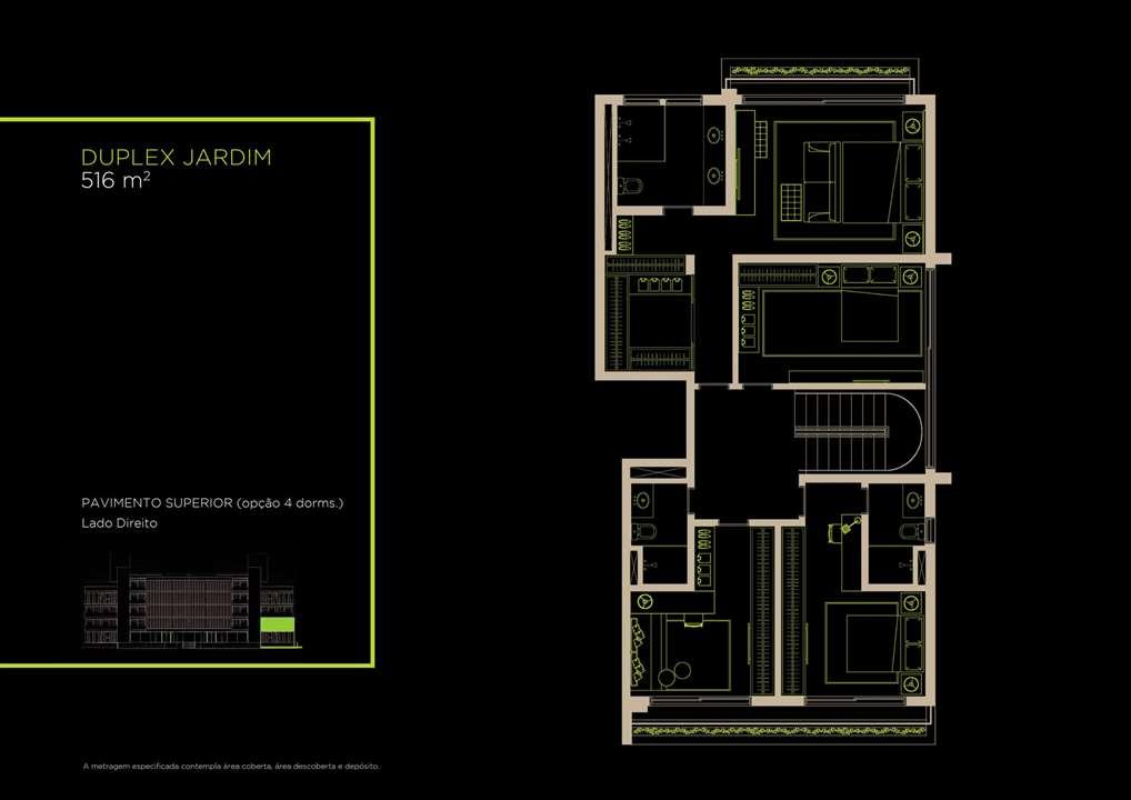 Duplex Jardim 516m² Opção 4 Dorms. | Arruda 168 – Alto de Pinheiros - São Paulo - São Paulo Duplex Jardim 516m² Opção 4 Dorms. | Arruda 168 – Apartamento no Alto de Pinheiros - São Paulo - São Paulo