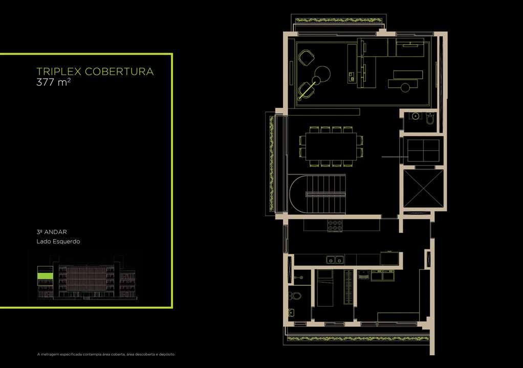 Triplex Cobertura 377m² 3º Andar | Arruda 168 – Alto de Pinheiros - São Paulo - São Paulo Triplex Cobertura 377m² 3º Andar | Arruda 168 – Apartamento no Alto de Pinheiros - São Paulo - São Paulo