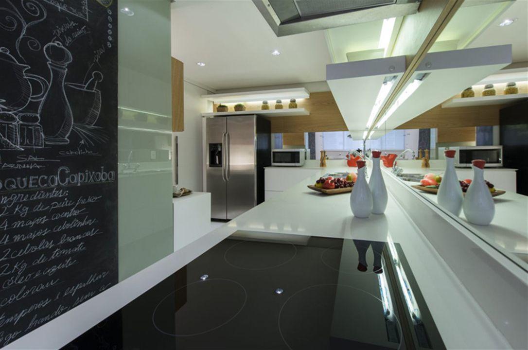 Cozinha | La Plage Residencial Clube – Apartamento	na  Praia da Costa - Vila Velha - Espírito Santo