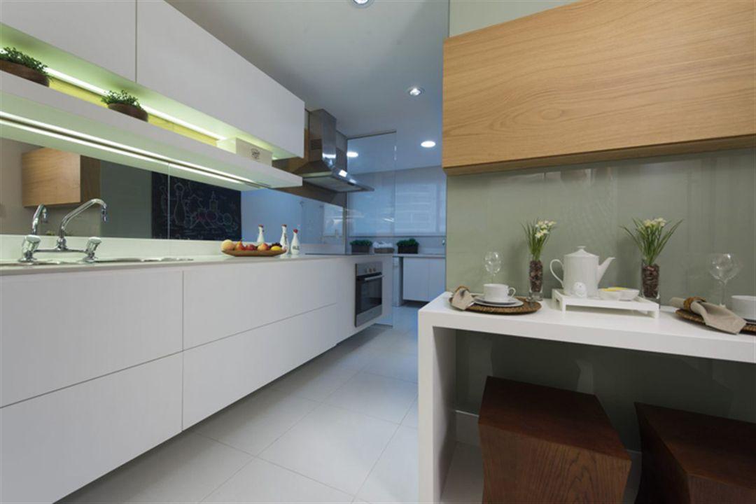 Cozinha | La Plage Residencial Clube – Apartamento	na  Praia da Costa - Vila Velha - Espírito Santo