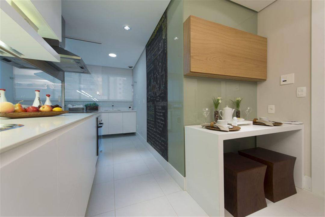 Cozinha | La Plage Residencial Clube – Apartamento	na  Praia da Costa - Vila Velha - Espírito Santo