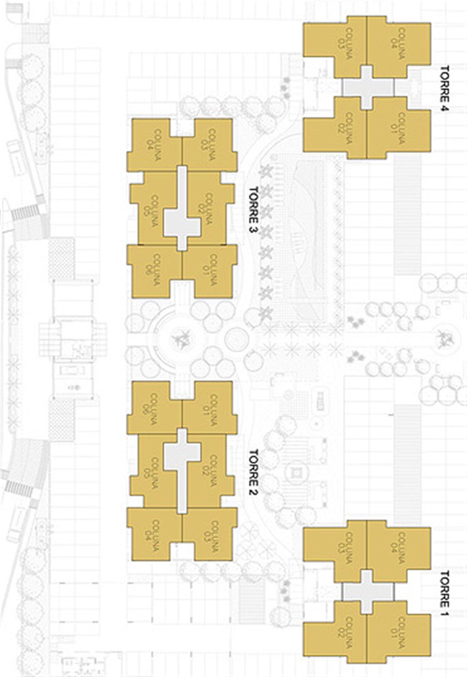 Planta Ilustrada da Posição das Unidades | Reserva Verde Residencial Park – Laranjeiras - Serra - Espírito Santo Planta Ilustrada da Posição das Unidades | Reserva Verde Residencial Park – Apartamento em Laranjeiras - Serra - Espírito Santo