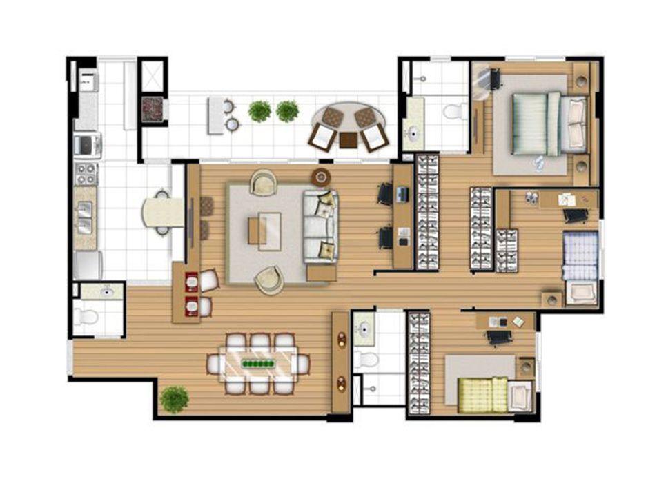 Planta opção 113 m² - Home office | Acqua Verde Family Space – Água Verde - Curitiba - Paraná Planta opção 113 m² - Home office | Acqua Verde Family Space – Apartamento no Água Verde - Curitiba - Paraná
