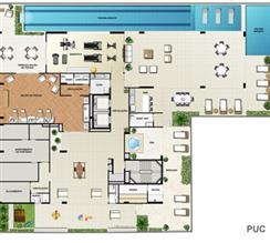 Perspectiva ilustrada implantação | Galleria Paissandu – Apartamento no  Flamengo - Rio de Janeiro - Rio de Janeiro