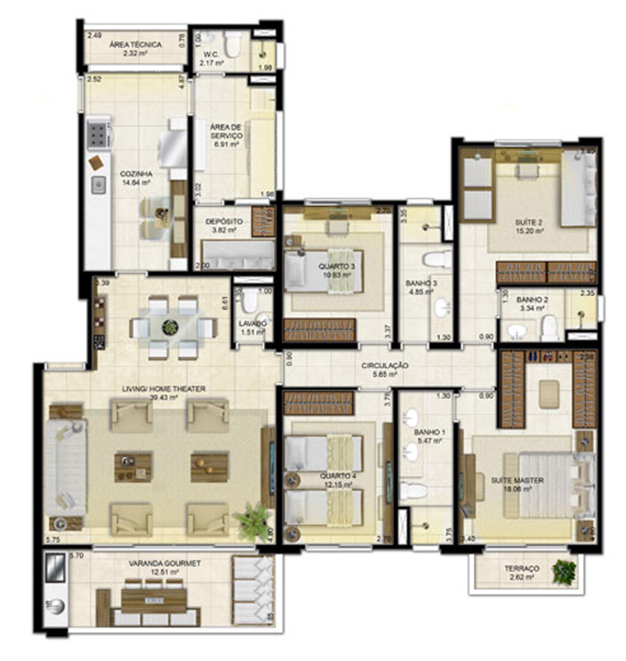 4 quartos (2 suítes) - 161 m² | Peninsula Way - Ponta D´Areia – Apartamento na  Ponta D'areia - São Luís - Maranhão