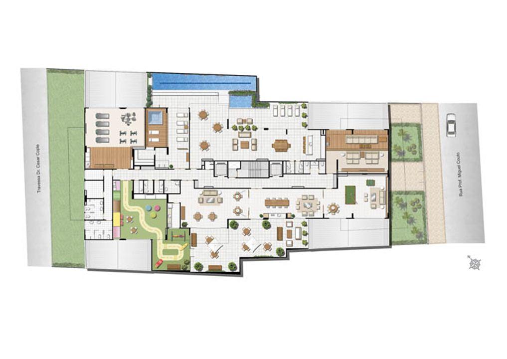 Perspectiva ilustrada da Implantação | Le Grand Miguel Couto – Jardim Icaraí - Niterói - Rio de Janeiro Perspectiva ilustrada da Implantação | Le Grand Miguel Couto – Apartamento no Jardim Icaraí - Niterói - Rio de Janeiro