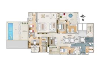 Planta Cobertura 2 - Gaia | Olympus - Cronos e Gaia – Apartamento na  Vila da Serra - Nova Lima - Minas Gerais