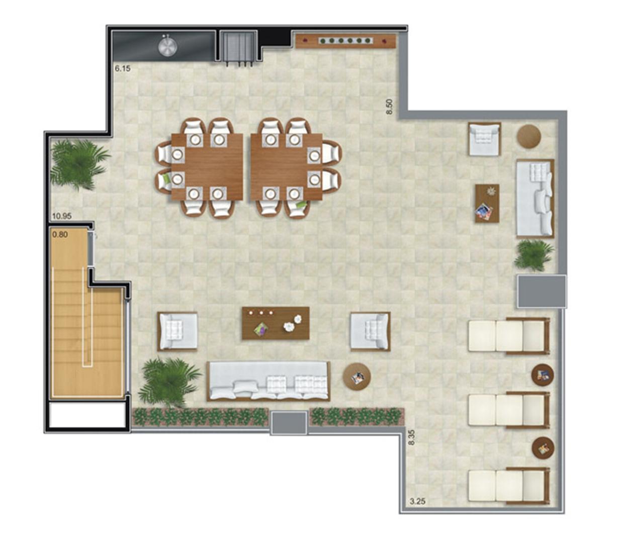 Cobertura Duplex Superior | Camino – Apartamento no  Belém - São Paulo - São Paulo