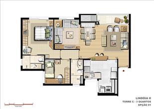 83 m² privativos   Opção Living Estendido | Cennario Lindóia – Apartamento no  Jardim Lindóia - Porto Alegre - Rio Grande do Sul